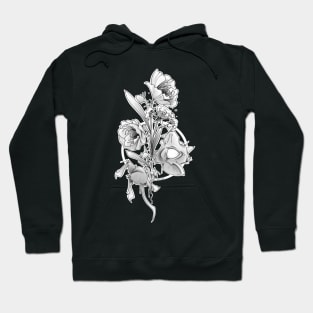 from death comes life <3 (black & grey) Hoodie